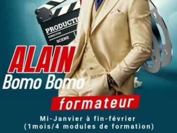 Cinéma: Alain Bomo Bomo donnera une formation en Suisse en 2025