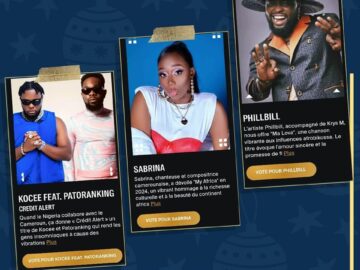 PEOPLE / MUSIQUE: 02 Camerounais rejoignent Sabrina aux Trace Awards & Festival 2025