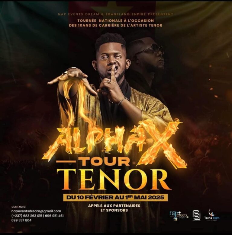 Musique : TENOR sera en tournée au Cameroun du 10 février au 01er Mai