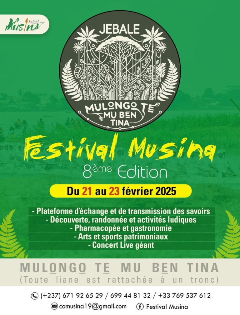 Evènement: La 8e édition du Festival Musina est prévue du 21 au 23 février 2025