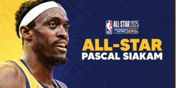 NBA : Pascal Siakam nommé au All-Star pour la troisième fois de sa carrière