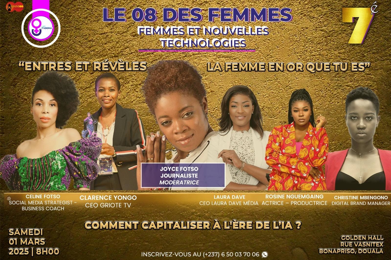 BANKABLE WOMAN nous donne RDV le 1er mars à Douala