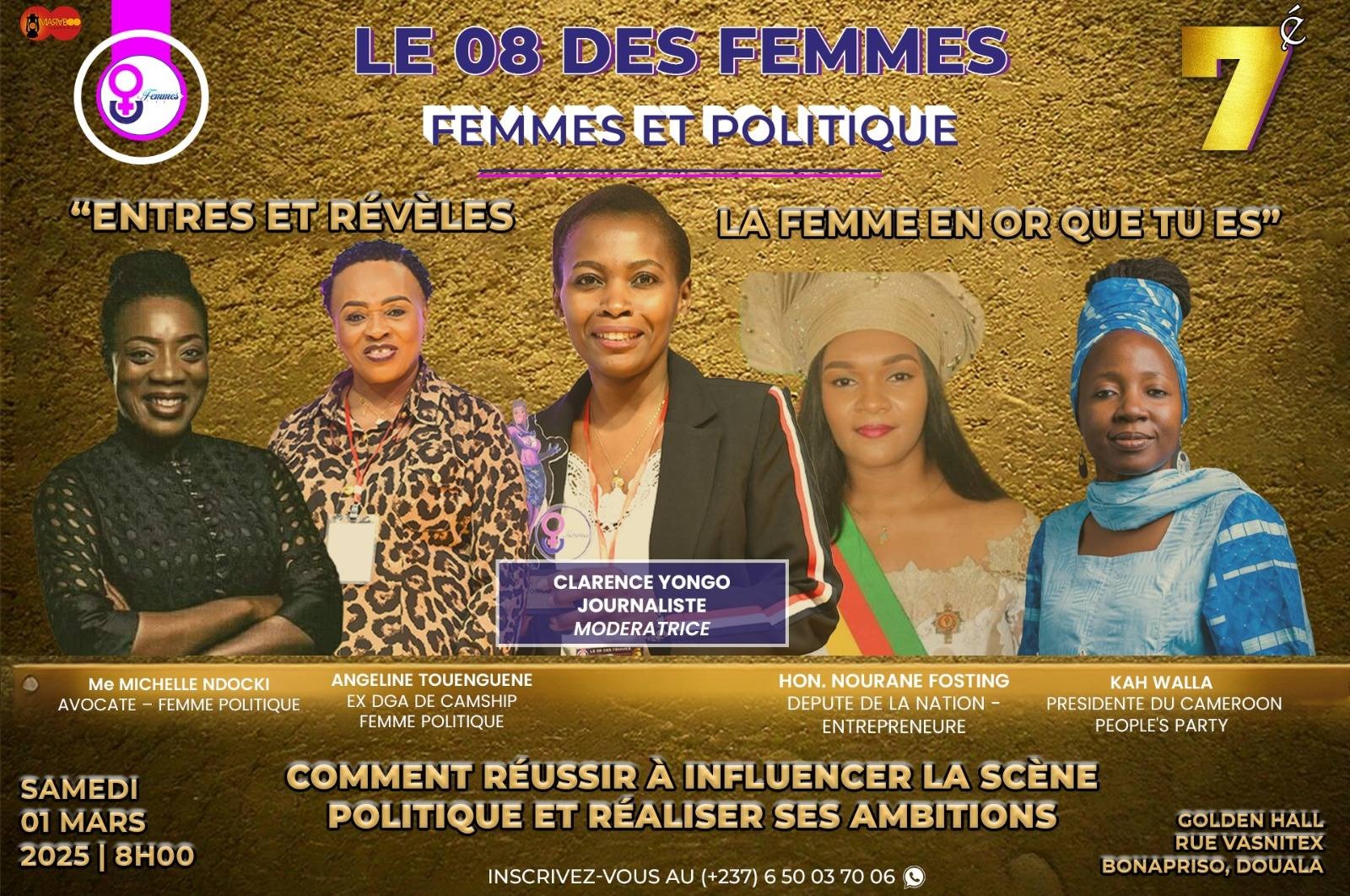 BANKABLE WOMAN nous donne RDV le 1er mars à Douala