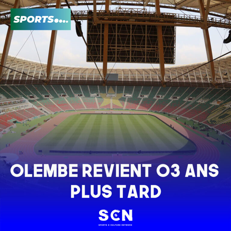 Trois ans plus tard le stade d’Olembe va abriter un match international