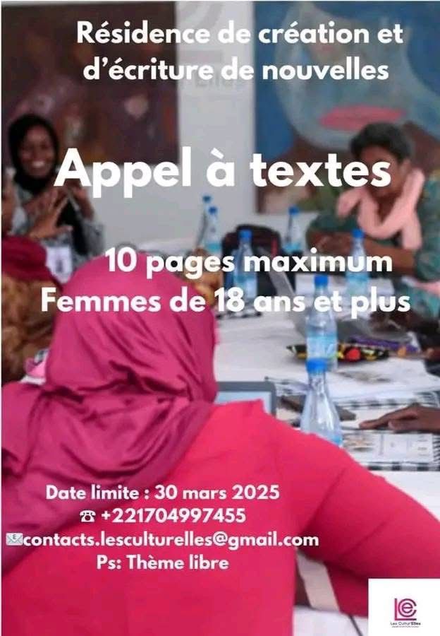 APPEL À TEXTES / La 4e résidence de création et d'écriture de nouvelles s’ouvre aux femmes