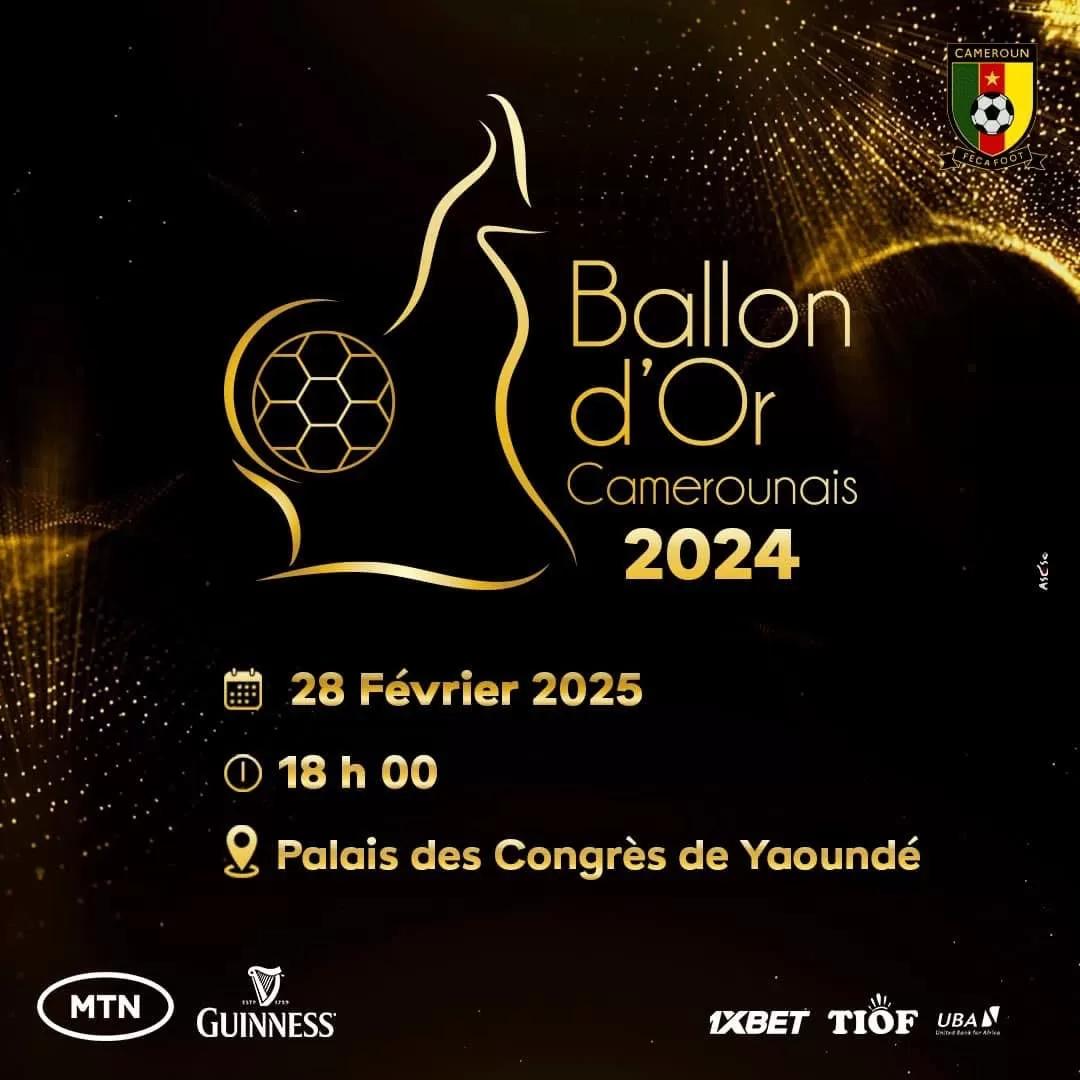 La Fécafoot programme la date de la remise du Ballon d’or Camerounais!