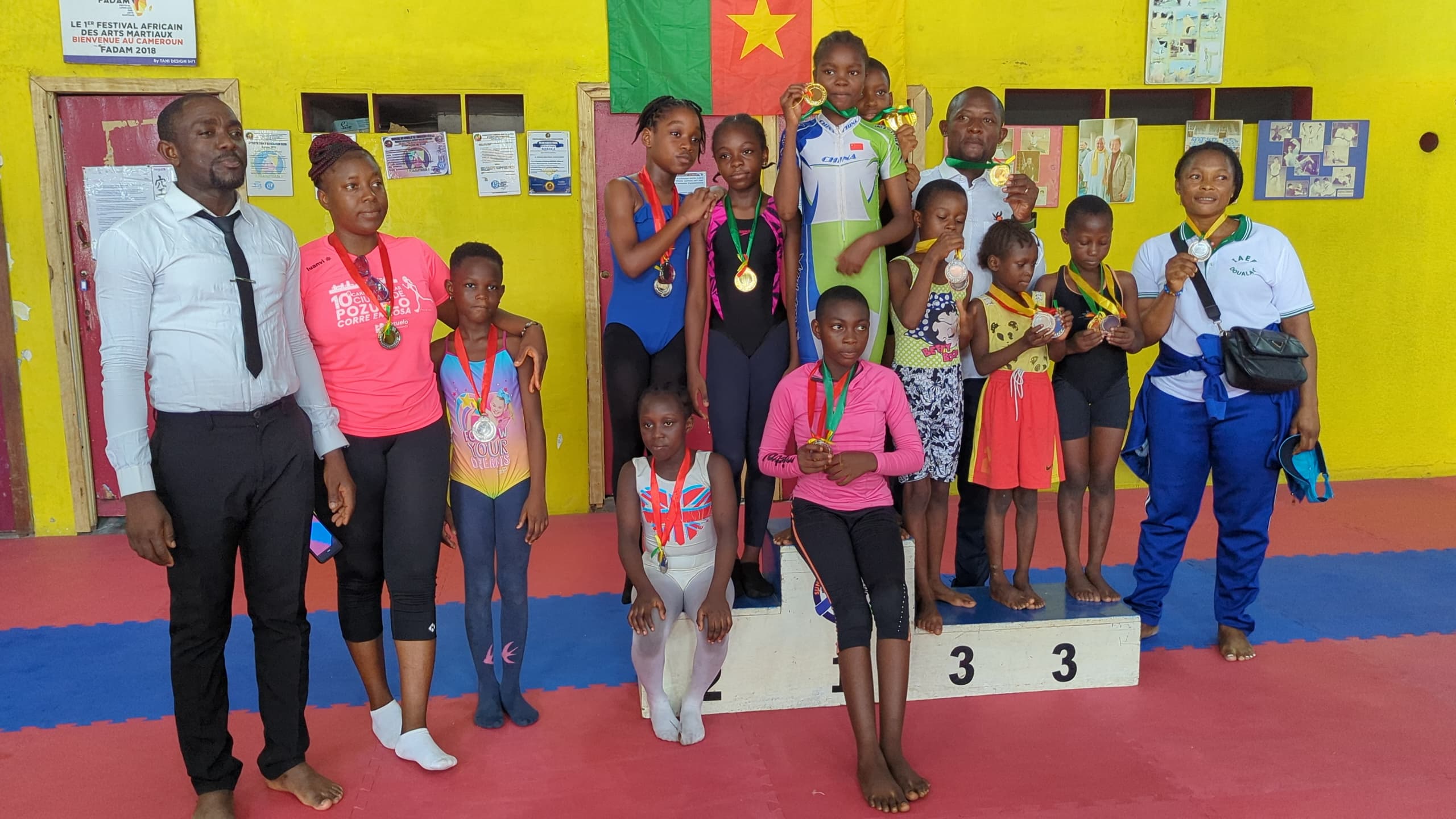 FENASCO DEPARTEMENTALE LIGUE B : LE DAPARTEMENT DU WOURI CONNAIT SES CHAMPIONS EN GYMNASTIQUE