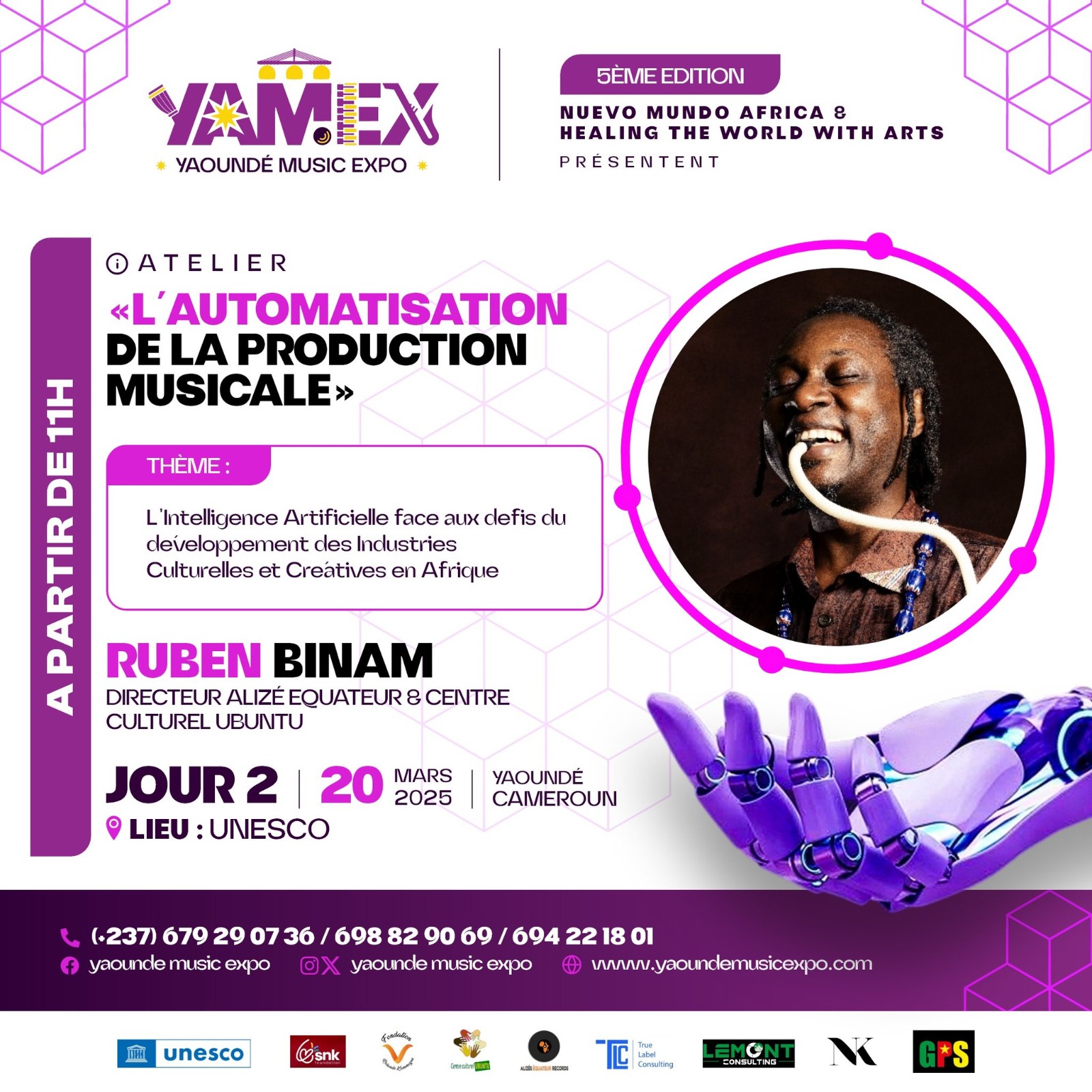 Musique : Le YAMEX dévoile son panel