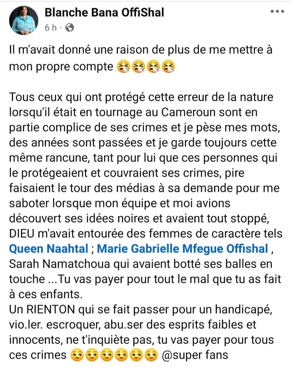 Le réalisateur et producteur camerounais Mason Ewing accusé de viols et d’abus sexuels