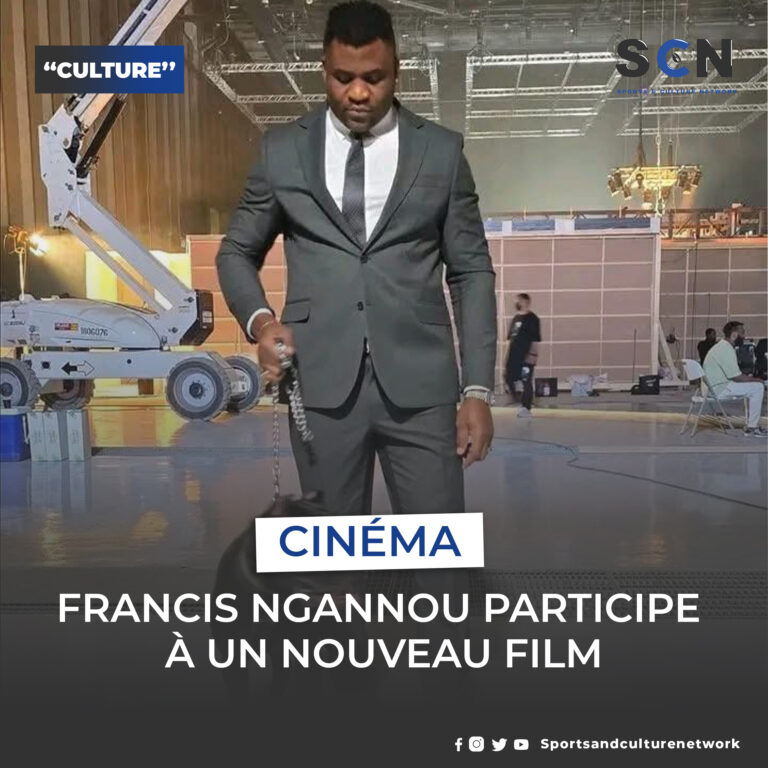 Cinéma: Francis Ngannou participe à un nouveau film