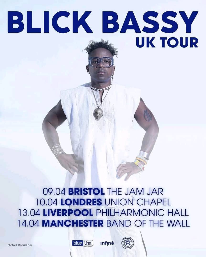 De Manchester à Bruxelles : Blick Bassy poursuit sa tournée internationale
