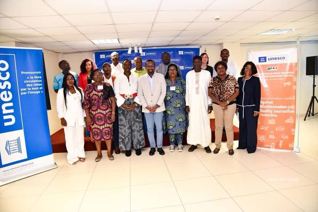 Actu : Qui est Marion Viviane Mahel Obam, la nouvelle présidente de la Fédération des journalistes d’Afrique centrale ?