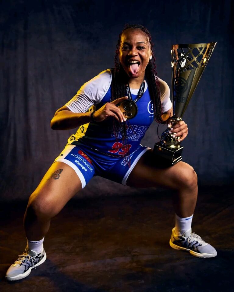 Coupe de France de basketball dames 2025 : Hermine Ngueko et Rouen Métropole Basket vainqueurs