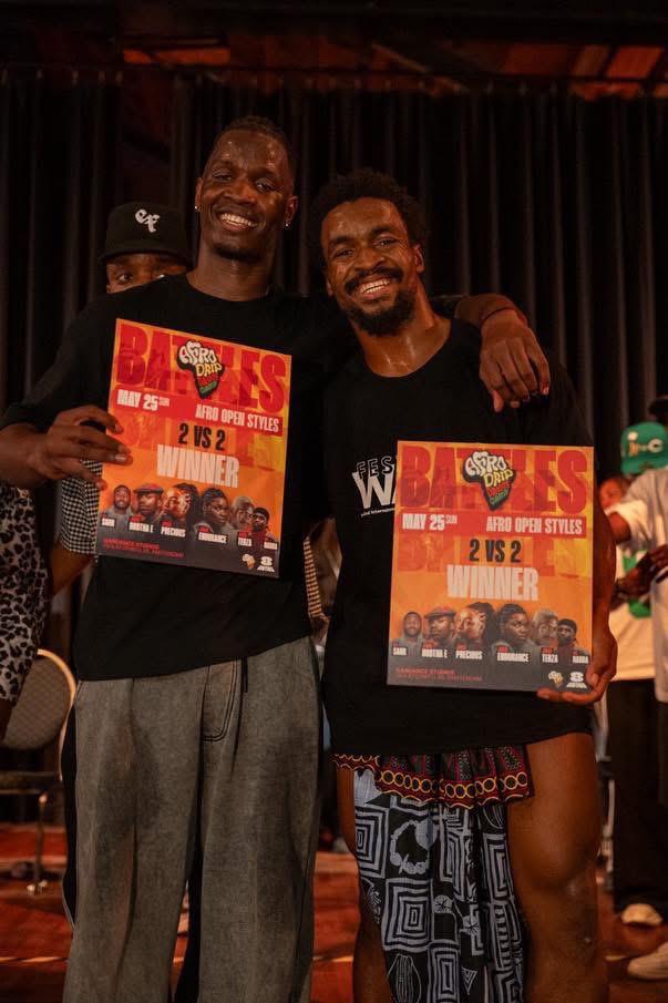 Arsène ETABA, le roi de la danse afro, triomphe à Amsterdam 