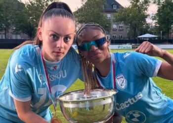 Division 1 Féminine de Football du Luxembourg 2024-2025 : Mireille Tchengang, vainqueure de la coupe et du championnat