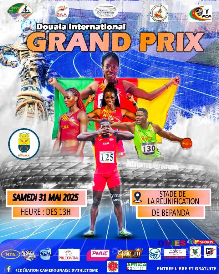 Grand Prix International d’Athlétisme : Près de 20 pays attendus à ce rendez-vous sportif à Douala