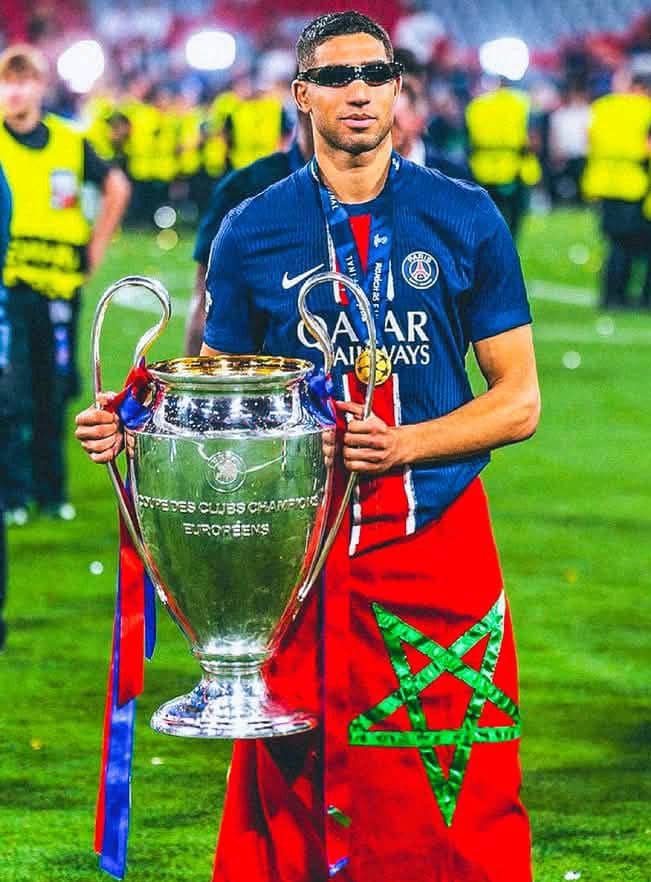 Achraf Hakimi : l’homme des titres et des records