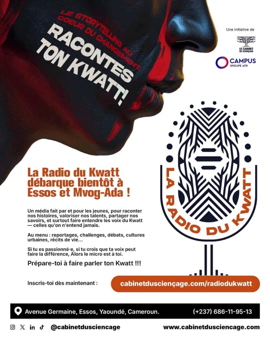La Radio du Kwat débarque à Essos et Mvog-Ada : les jeunes prennent la parole