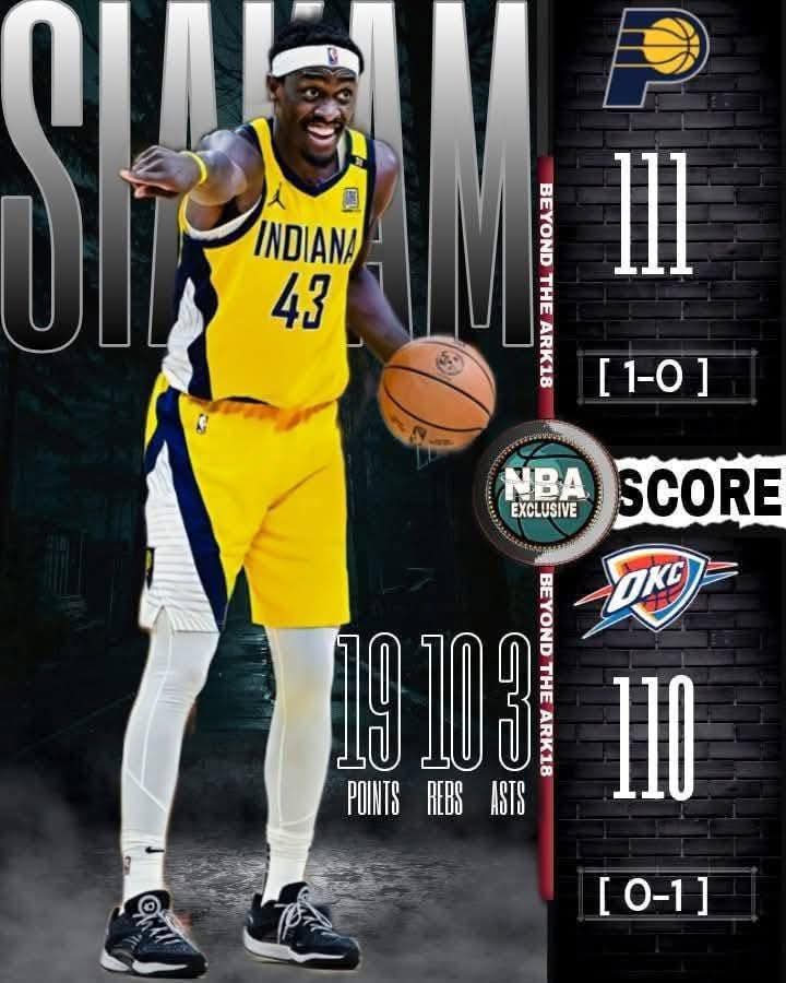 Finale NBA : Pascal Siakam et les Pacers arrache une victoire précieuse
