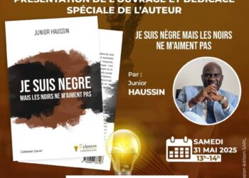 Teint  noir,  regards blessants : Junior Haussin brise un tabou en Afrique noire