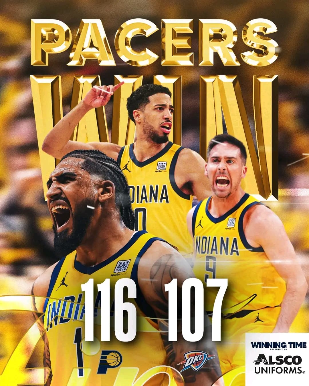 FINALES NBA 2025 : Pascal Siakam et les Indiana Pacers remportent le Game 3
