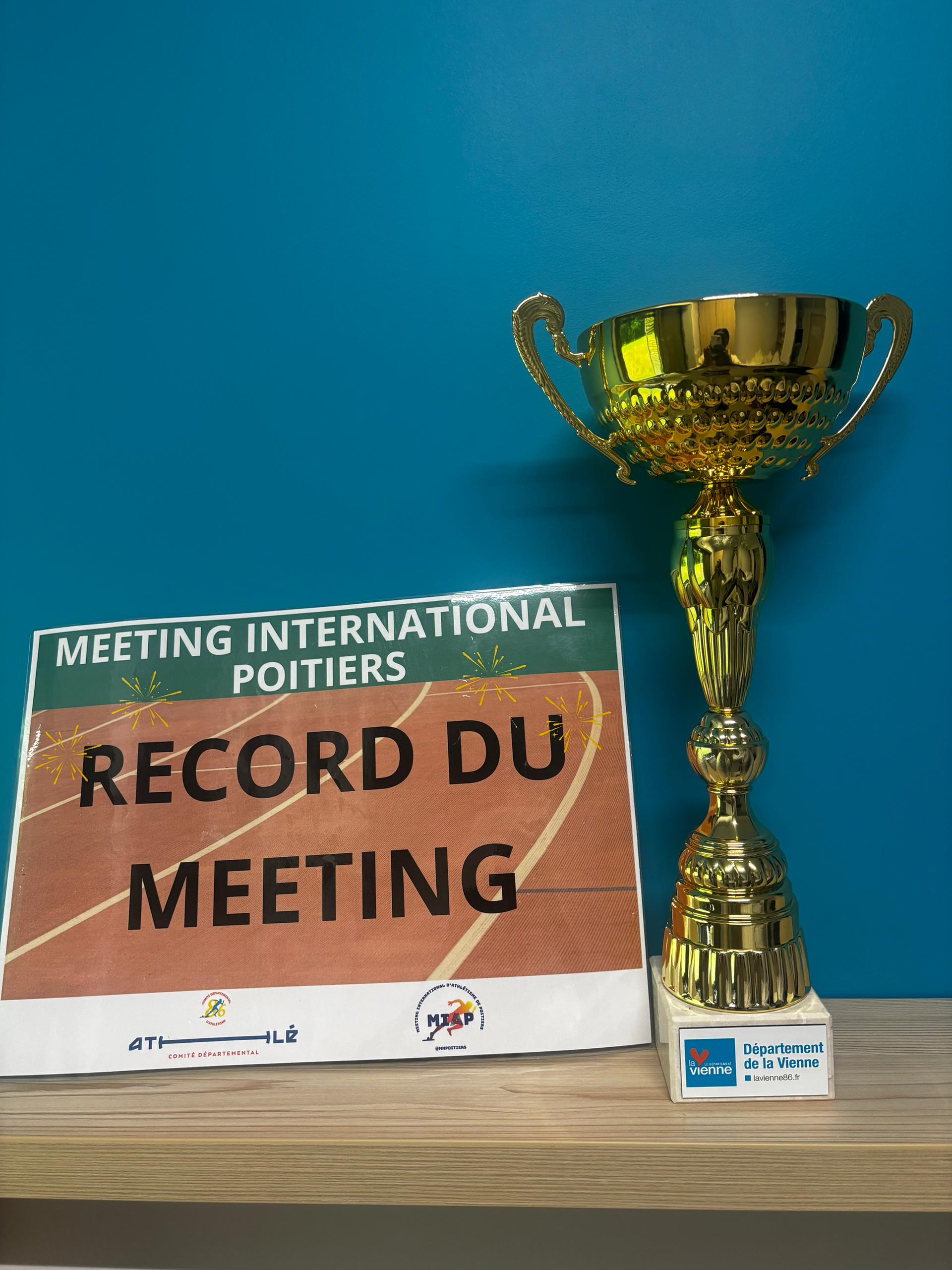 Meeting de Poitiers : Nouveau record personnel pour Hervege Kolle Etame