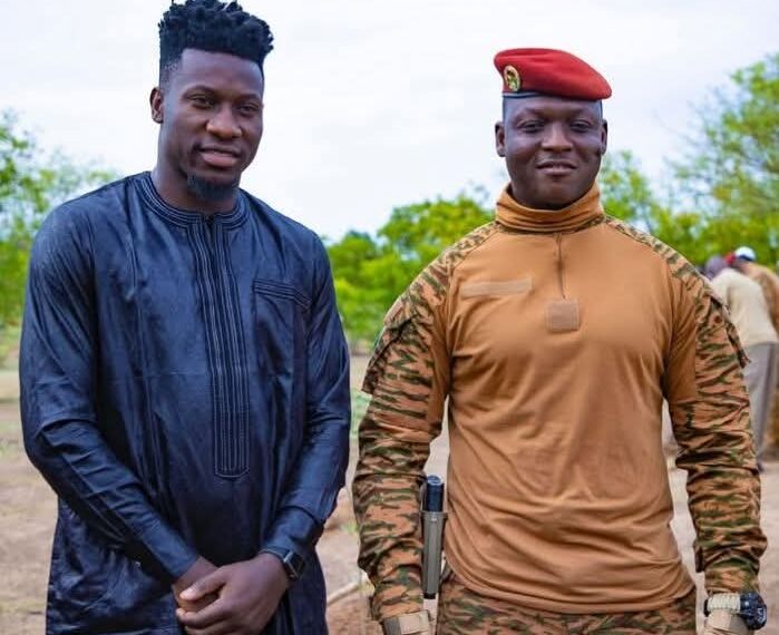 Burkina Faso : André Onana reçu à la présidence