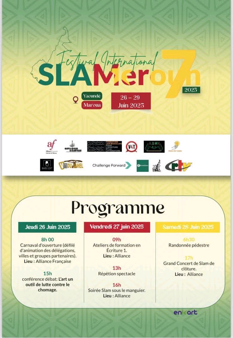 SLAMeroun 2025 : quand le slam fait entendre la voix du Septentrion