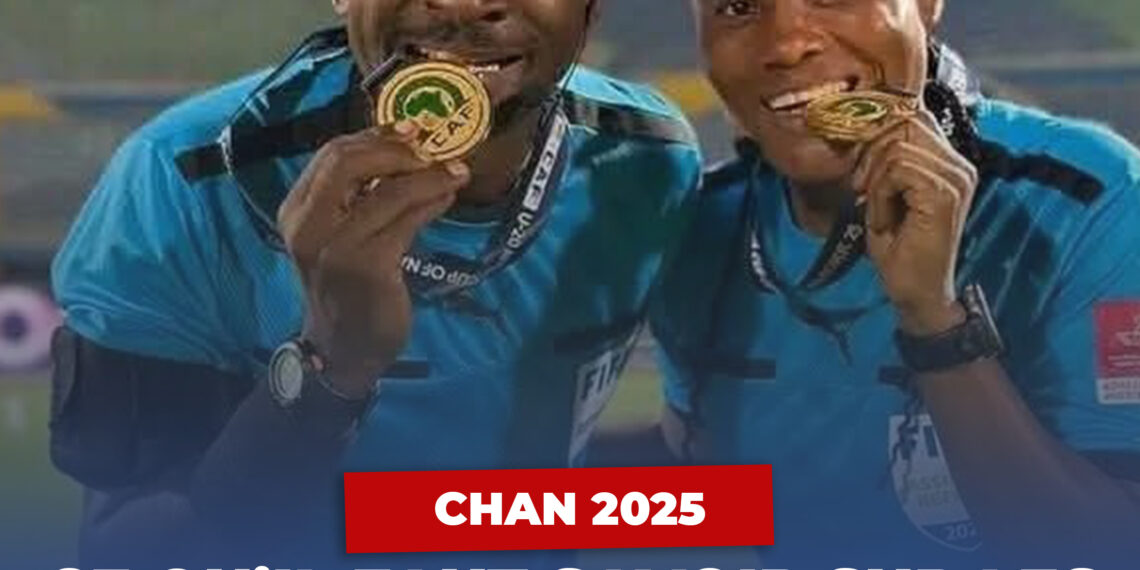 CHAN 2025 : ce qu’il faut savoir sur les arbitres camerounais sélectionnés