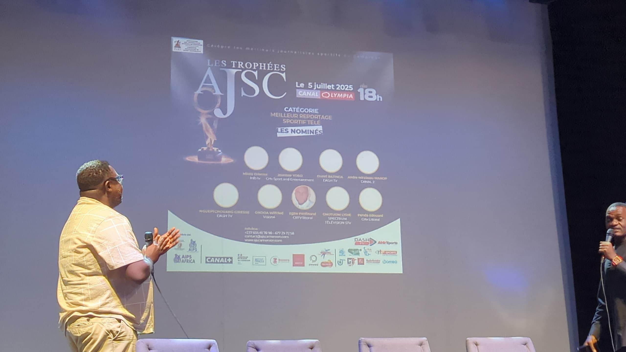 AJSC Awards 2025 : Les journalistes à l'école de Sylvère-Henri Cissé