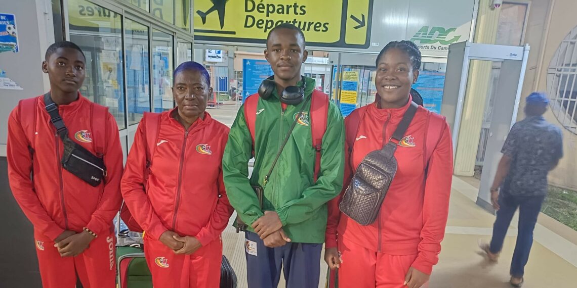 Championnat d’Afrique d’Athlétisme U18 et U20 : le Cameroun s’envole pour le Nigeria