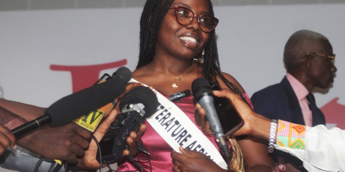 Miss Littérature Afrique : la camerounaise Nolwen Lekeufack triomphe à Cotonou