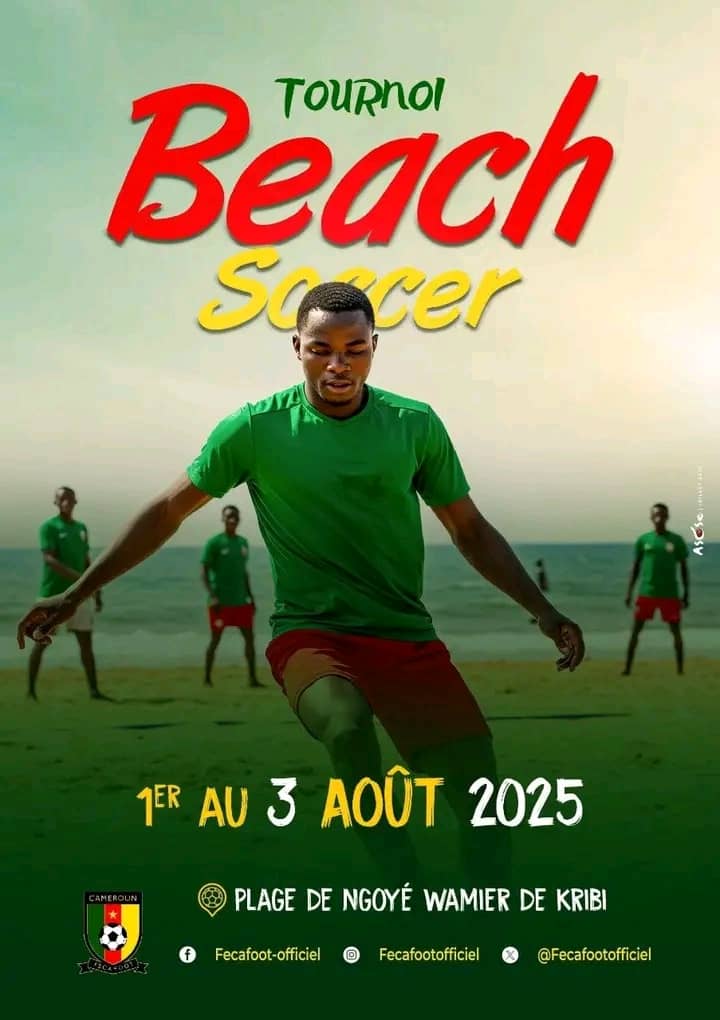 Tournoi de Beach Soccer à Kribi : la compétition démarre ce jour !