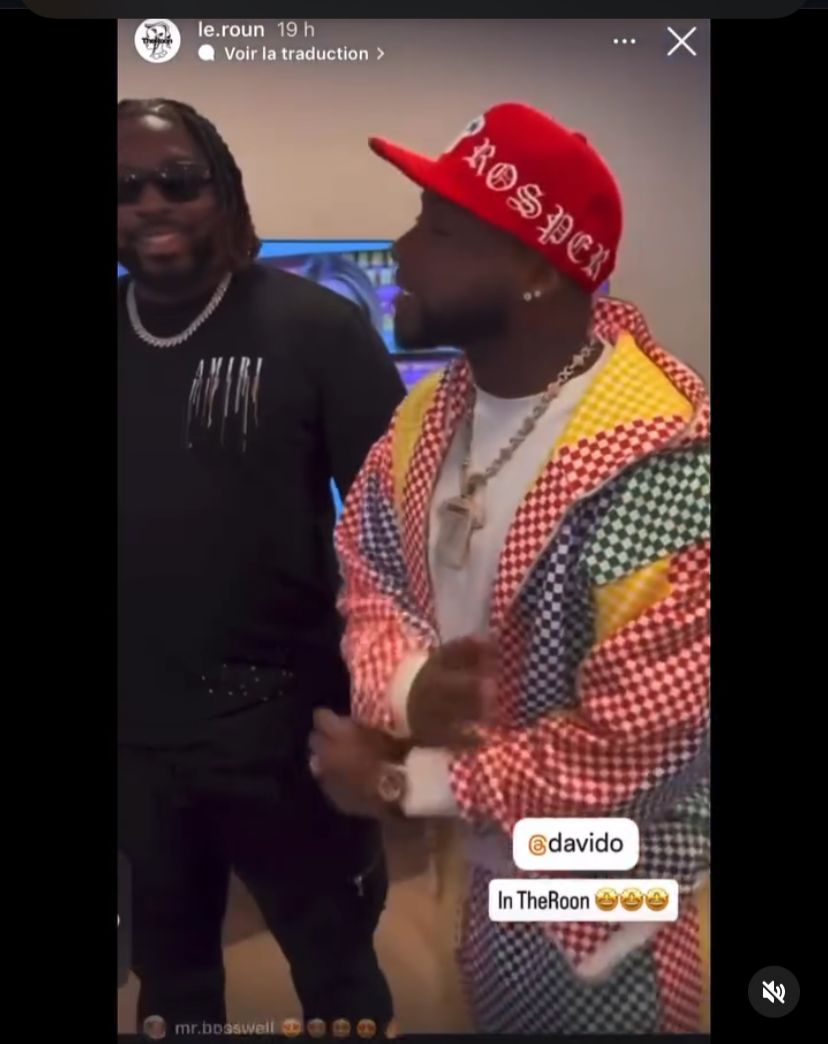 Mode : l’artiste nigérian Davido habillé par la marque camerounaise THE ROON