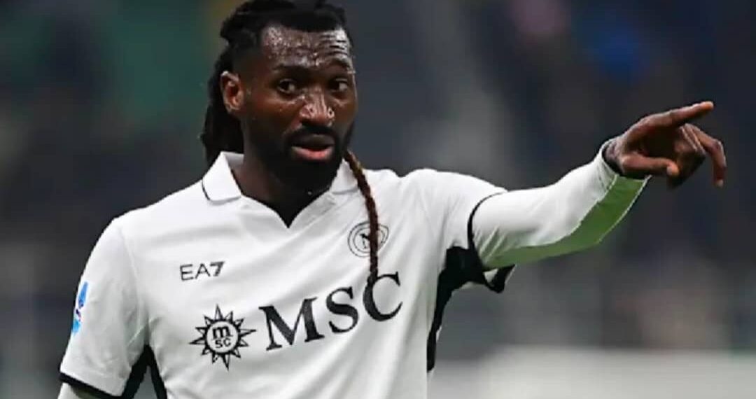 Serie A : Franck Zambo Anguissa impose son autorité avec Naples