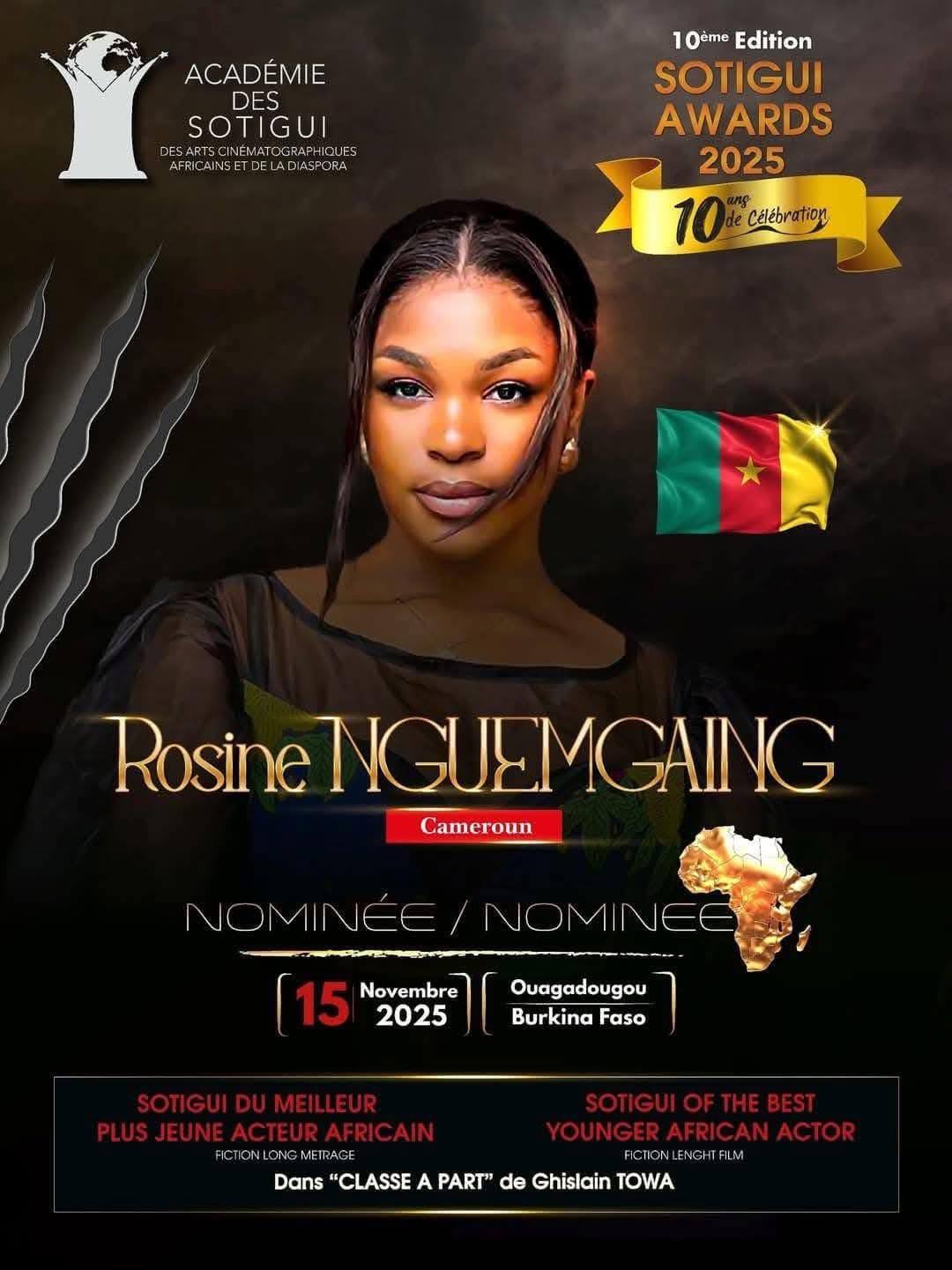 Sotigui Awards : les votes sont ouverts, quatre Camerounais en lice