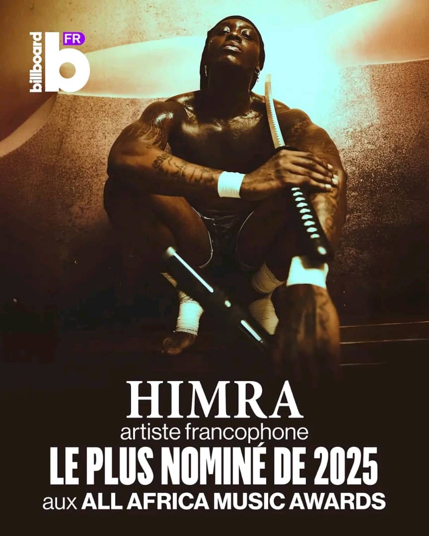 Himra, artiste francophone le plus nominé aux AFRIMA 2025
