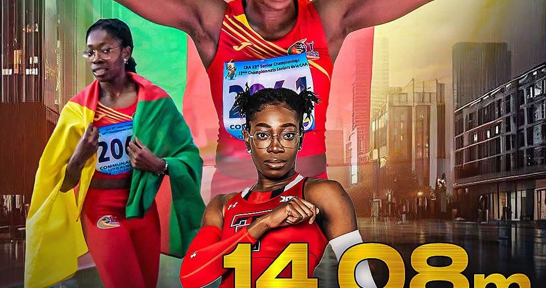 Triple saut : Anne Suzanne Fosther Katta, la Lionne indomptable s’envole à 14,08 m