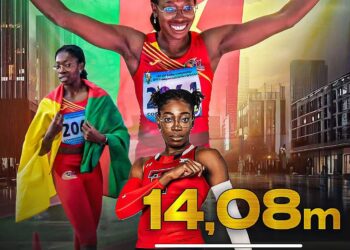 Triple saut : Anne Suzanne Fosther Katta, la Lionne indomptable s’envole à 14,08 m