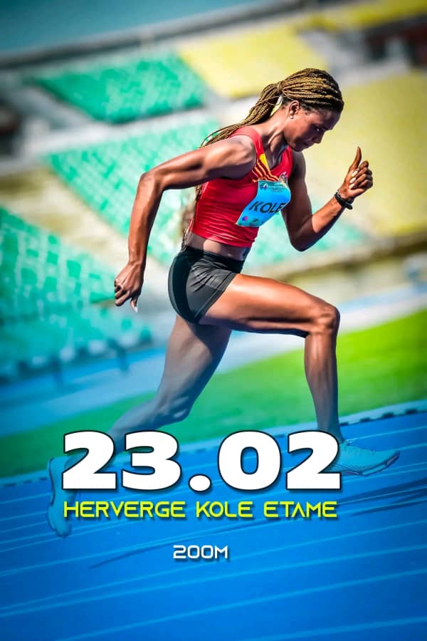 Tokyo 2025 : Hervege Kole Etame, l’espoir du sprint camerounais sur la ligne mondiale