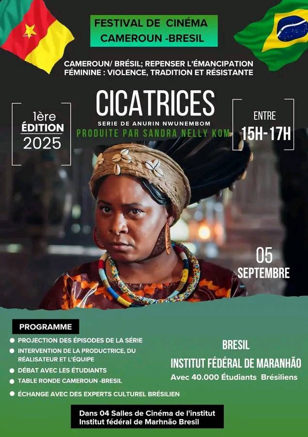 Cinéma : la série CICATRICES sélectionnée au Festival de cinéma Cameroun-Brésil