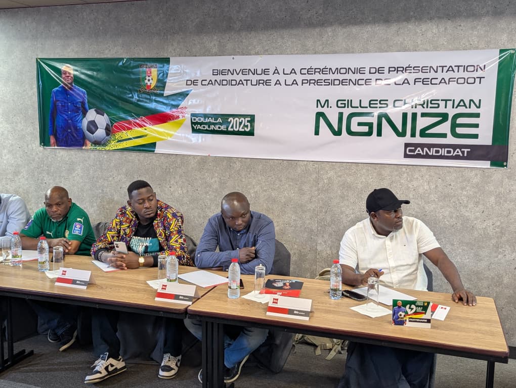 ÉLECTIONS À LA FECAFOOT : GILLES CHRISTIAN NGNIZE ENTRE EN LICE