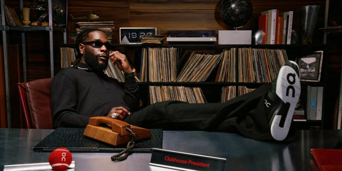 Collaboration: Burna Boy, premier « Clubhouse President » de l’équipementier ON