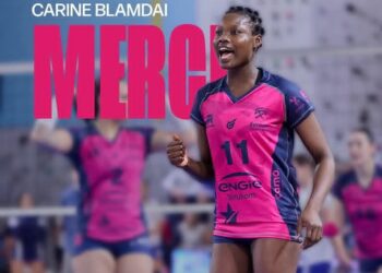 Carine Blamdai : nouvelle étape en Élite française de volleyball