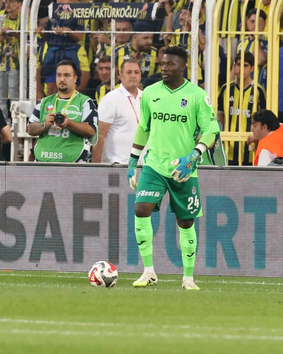 Super Lig Turquie : Onana brille malgré la défaite de Trabzonspor