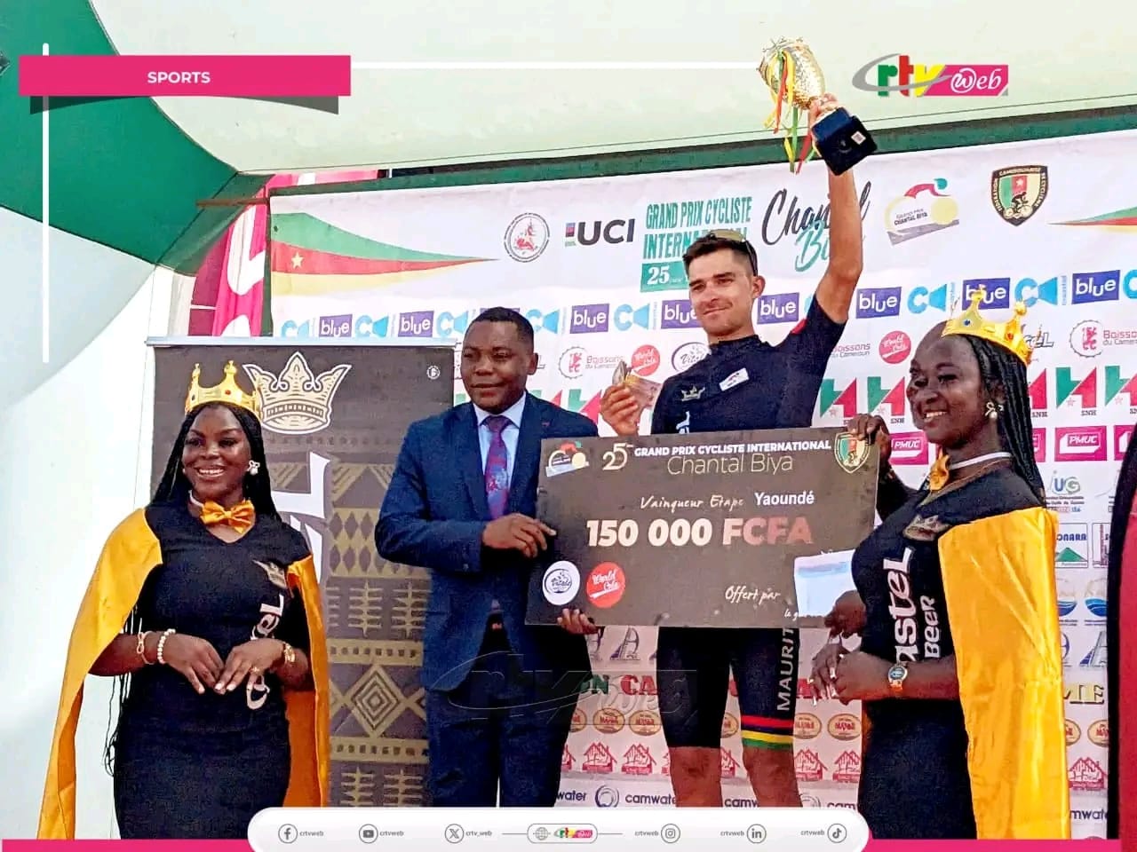 Grand Prix Cycliste International Chantal Biya : Henri Alexandre Mayer triomphe à Yaoundé