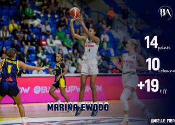 Basketball : Marina Ewodo brille et propulse son club en Women’s Eurocup