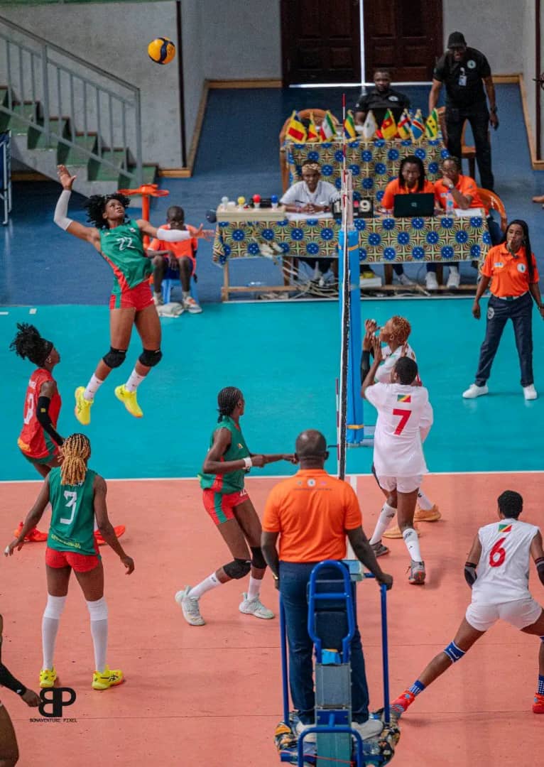 Championnat d’Afrique CAVB Zone IV Brazzaville 2025: Brazzaville tremble sous la puissance des Lionnes Indomptables