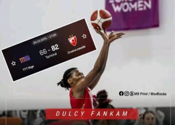 Eurocup de Basketball Féminin : Dulcy Fankam signe un double-double monumental à Belgrade