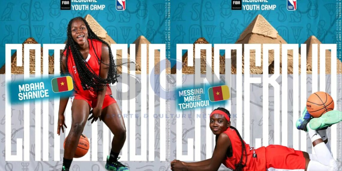 Shanice Mbaha et Marie Messina: Les perles du basket camerounais à l’école du futur au FIBA Youth Camp au Caire